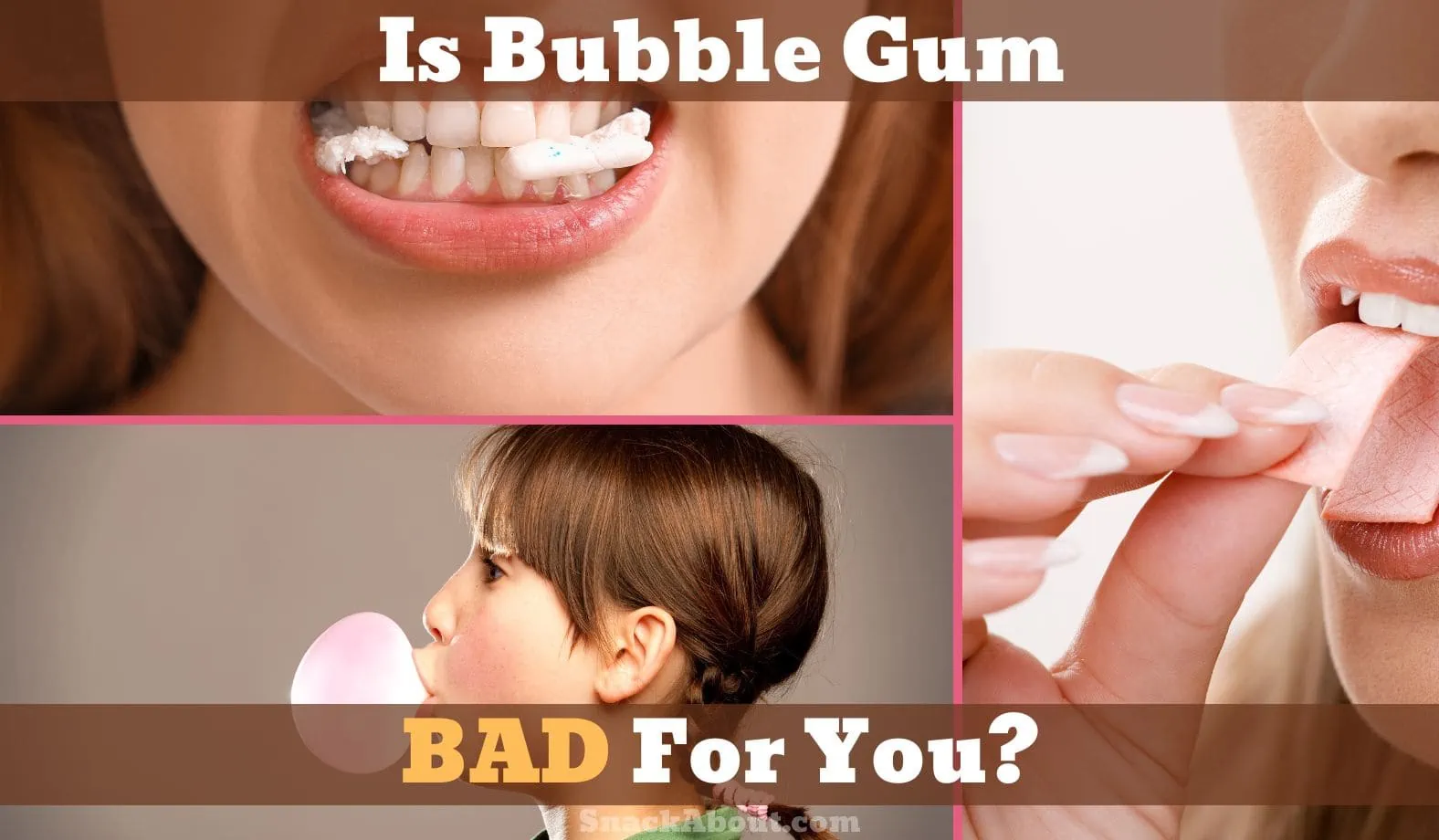 is bubble gum bad for you featured image
