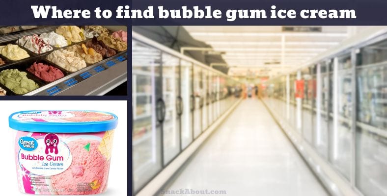 where to find bubble gum ice cream