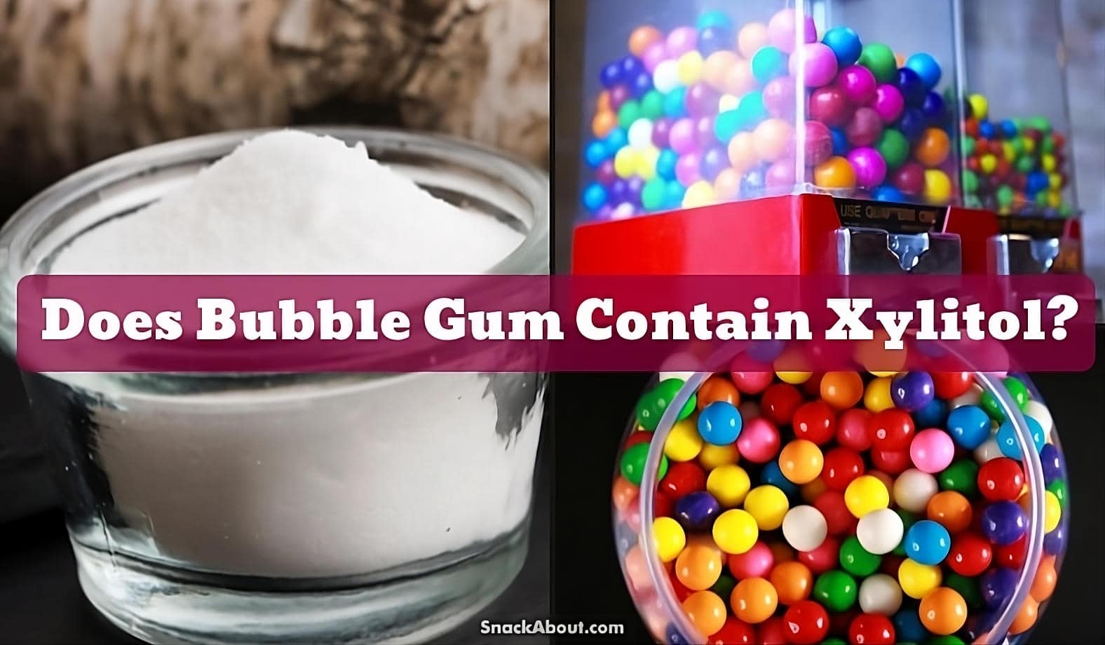 does bubble gum have xylitol featured image