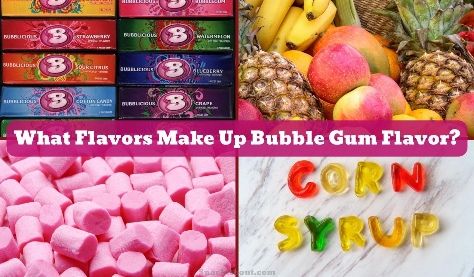 what flavors make up bubble gum flavor featured image