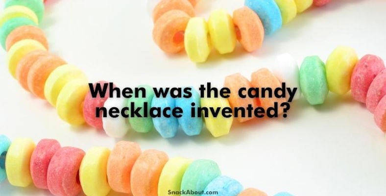 when was the candy necklace invented