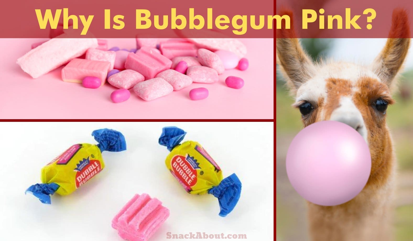 why is bubble gum pink featured image